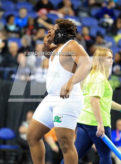 Thumbnail 3 in NCHSAA State 3A Wrestling Championships (Finals) photogallery.
