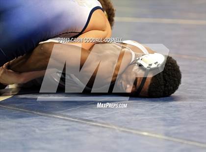 Thumbnail 2 in NCHSAA State 3A Wrestling Championships (Finals) photogallery.