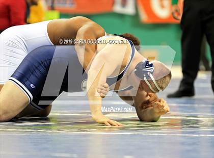 Thumbnail 1 in NCHSAA State 3A Wrestling Championships (Finals) photogallery.