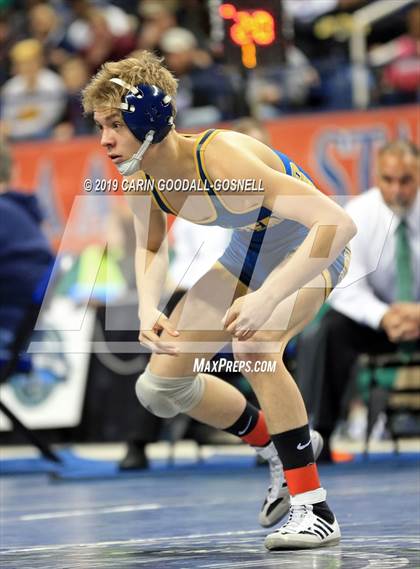 Thumbnail 2 in NCHSAA State 3A Wrestling Championships (Finals) photogallery.
