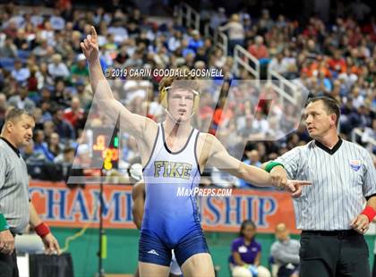 Thumbnail 3 in NCHSAA State 3A Wrestling Championships (Finals) photogallery.