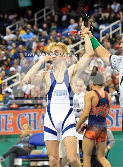 Thumbnail 2 in NCHSAA State 3A Wrestling Championships (Finals) photogallery.