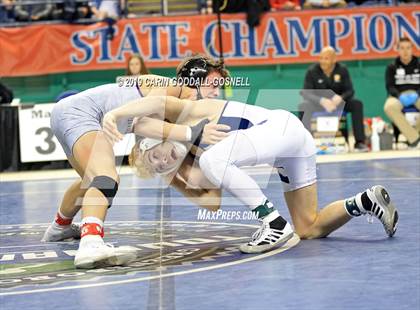 Thumbnail 3 in NCHSAA State 3A Wrestling Championships (Finals) photogallery.
