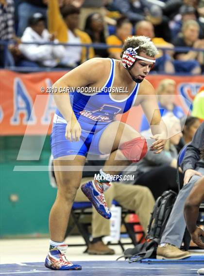Thumbnail 1 in NCHSAA State 3A Wrestling Championships (Finals) photogallery.