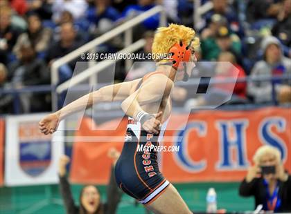 Thumbnail 1 in NCHSAA State 3A Wrestling Championships (Finals) photogallery.