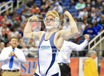 Thumbnail 3 in NCHSAA State 3A Wrestling Championships (Finals) photogallery.
