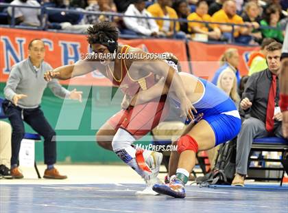 Thumbnail 1 in NCHSAA State 3A Wrestling Championships (Finals) photogallery.