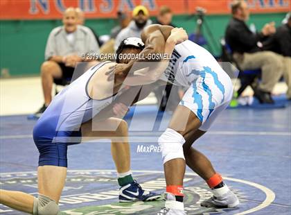 Thumbnail 2 in NCHSAA State 3A Wrestling Championships (Finals) photogallery.
