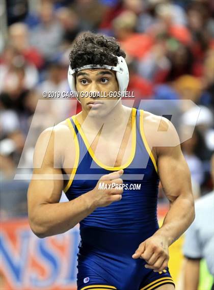 Thumbnail 3 in NCHSAA State 3A Wrestling Championships (Finals) photogallery.