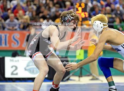 Thumbnail 3 in NCHSAA State 3A Wrestling Championships (Finals) photogallery.