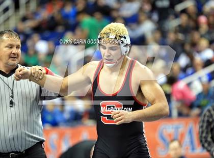 Thumbnail 3 in NCHSAA State 3A Wrestling Championships (Finals) photogallery.