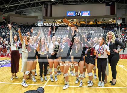 Thumbnail 2 in McKinney North vs. Flour Bluff (UIL 5A Volleyball Division I Final Medal Ceremony) photogallery.