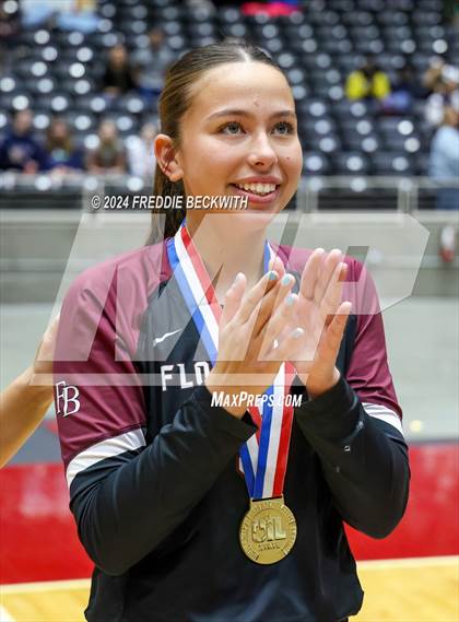 Thumbnail 2 in McKinney North vs. Flour Bluff (UIL 5A Volleyball Division I Final Medal Ceremony) photogallery.