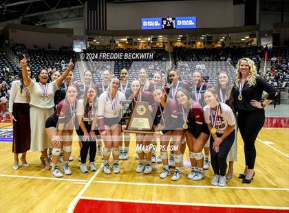 Thumbnail 3 in McKinney North vs. Flour Bluff (UIL 5A Volleyball Division I Final Medal Ceremony) photogallery.