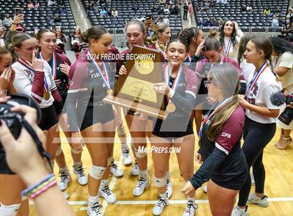 Thumbnail 1 in McKinney North vs. Flour Bluff (UIL 5A Volleyball Division I Final Medal Ceremony) photogallery.
