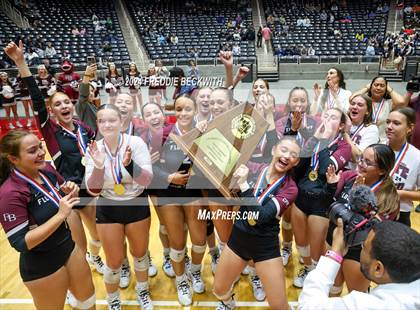 Thumbnail 3 in McKinney North vs. Flour Bluff (UIL 5A Volleyball Division I Final Medal Ceremony) photogallery.