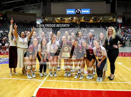 Thumbnail 1 in McKinney North vs. Flour Bluff (UIL 5A Volleyball Division I Final Medal Ceremony) photogallery.
