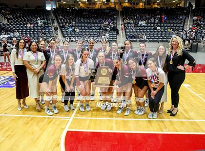 Thumbnail 2 in McKinney North vs. Flour Bluff (UIL 5A Volleyball Division I Final Medal Ceremony) photogallery.