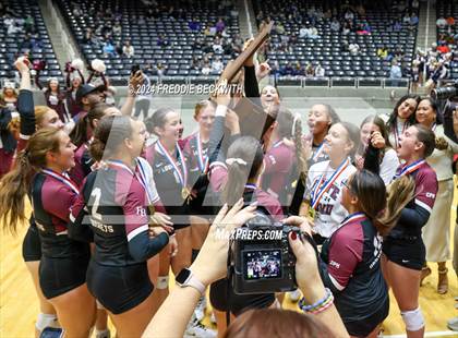 Thumbnail 2 in McKinney North vs. Flour Bluff (UIL 5A Volleyball Division I Final Medal Ceremony) photogallery.