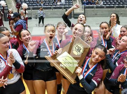 Thumbnail 1 in McKinney North vs. Flour Bluff (UIL 5A Volleyball Division I Final Medal Ceremony) photogallery.