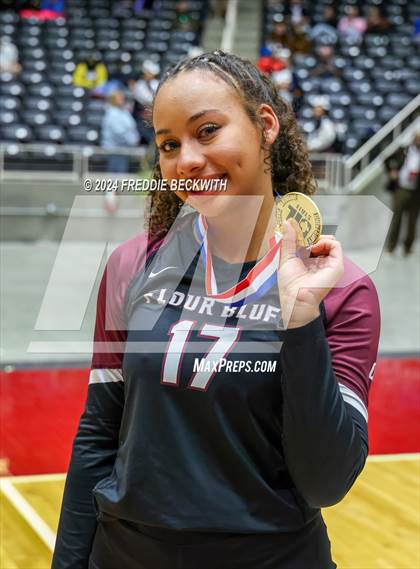 Thumbnail 3 in McKinney North vs. Flour Bluff (UIL 5A Volleyball Division I Final Medal Ceremony) photogallery.