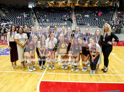 Thumbnail 1 in McKinney North vs. Flour Bluff (UIL 5A Volleyball Division I Final Medal Ceremony) photogallery.