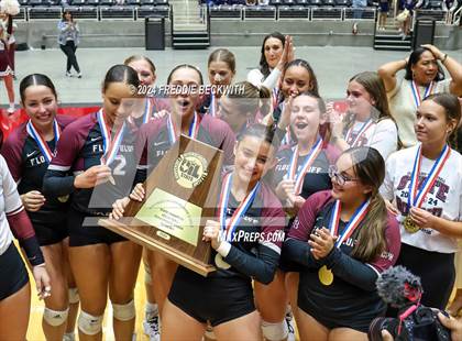 Thumbnail 2 in McKinney North vs. Flour Bluff (UIL 5A Volleyball Division I Final Medal Ceremony) photogallery.