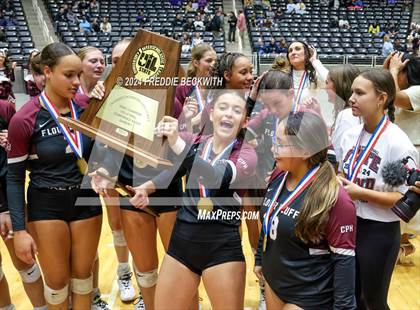 Thumbnail 2 in McKinney North vs. Flour Bluff (UIL 5A Volleyball Division I Final Medal Ceremony) photogallery.