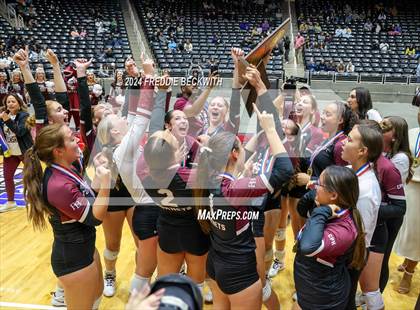 Thumbnail 3 in McKinney North vs. Flour Bluff (UIL 5A Volleyball Division I Final Medal Ceremony) photogallery.