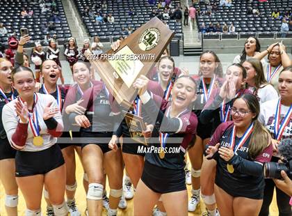 Thumbnail 2 in McKinney North vs. Flour Bluff (UIL 5A Volleyball Division I Final Medal Ceremony) photogallery.
