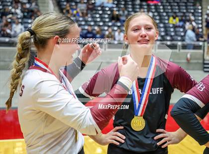 Thumbnail 1 in McKinney North vs. Flour Bluff (UIL 5A Volleyball Division I Final Medal Ceremony) photogallery.