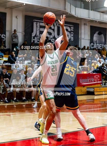 Thumbnail 1 in Jackson-Reed vs. Bullis (Capital Hoops Mayhem on Military) photogallery.