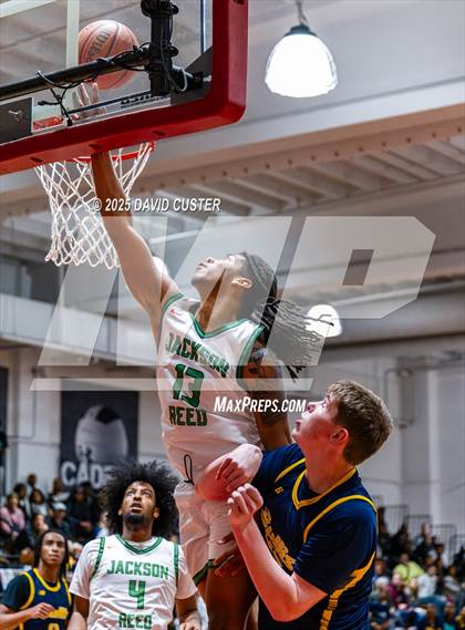 Thumbnail 1 in Jackson-Reed vs. Bullis (Capital Hoops Mayhem on Military) photogallery.