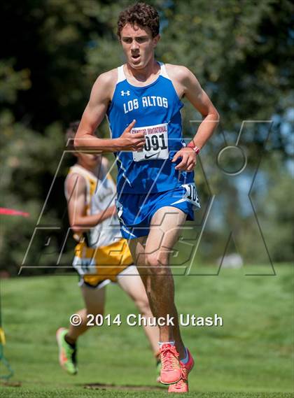 Thumbnail 1 in Stanford Invitational Boys 5K Division 2 Race photogallery.