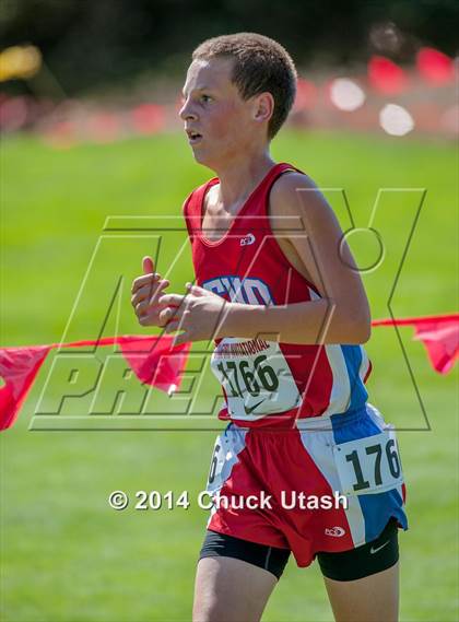 Thumbnail 1 in Stanford Invitational Boys 5K Division 2 Race photogallery.