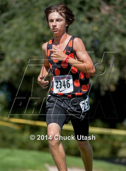Thumbnail 2 in Stanford Invitational Boys 5K Division 2 Race photogallery.