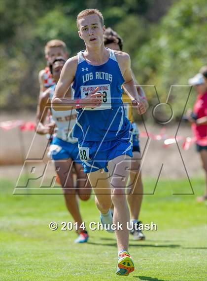 Thumbnail 2 in Stanford Invitational Boys 5K Division 2 Race photogallery.