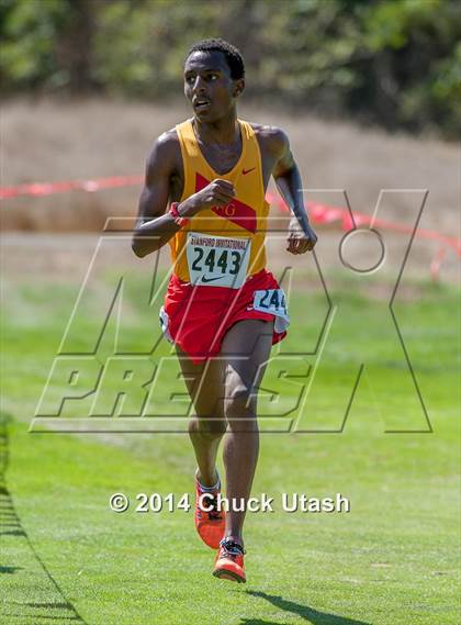 Thumbnail 1 in Stanford Invitational Boys 5K Division 2 Race photogallery.