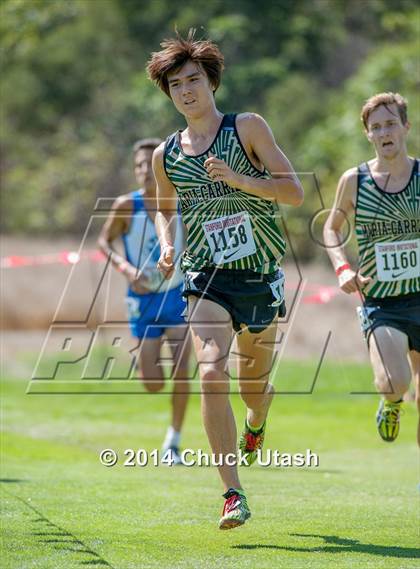 Thumbnail 3 in Stanford Invitational Boys 5K Division 2 Race photogallery.
