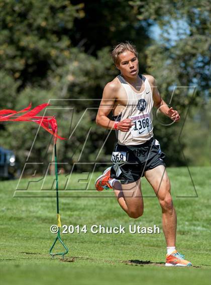 Thumbnail 3 in Stanford Invitational Boys 5K Division 2 Race photogallery.
