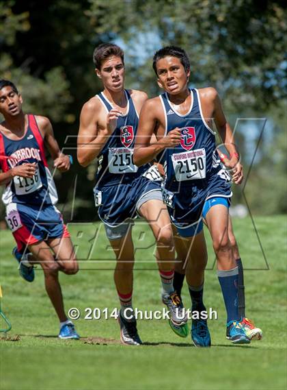 Thumbnail 2 in Stanford Invitational Boys 5K Division 2 Race photogallery.