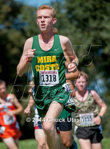 Thumbnail 1 in Stanford Invitational Boys 5K Division 2 Race photogallery.