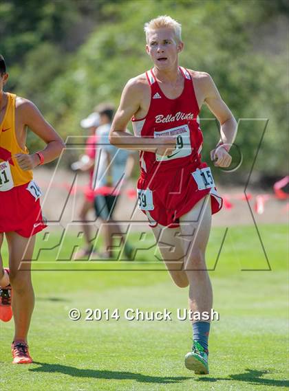 Thumbnail 2 in Stanford Invitational Boys 5K Division 2 Race photogallery.