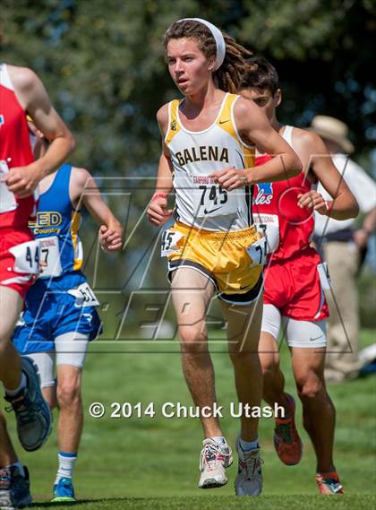 Thumbnail 3 in Stanford Invitational Boys 5K Division 2 Race photogallery.