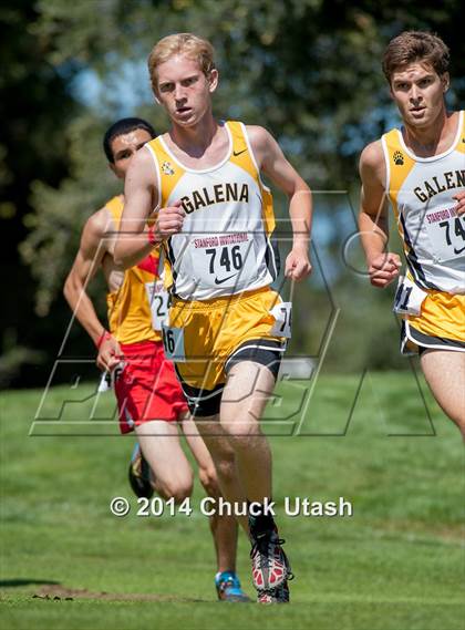 Thumbnail 3 in Stanford Invitational Boys 5K Division 2 Race photogallery.