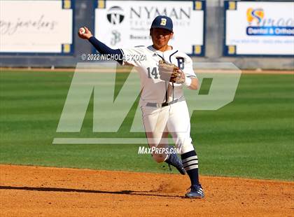 Thumbnail 3 in Mater Dei vs. St. John Bosco photogallery.