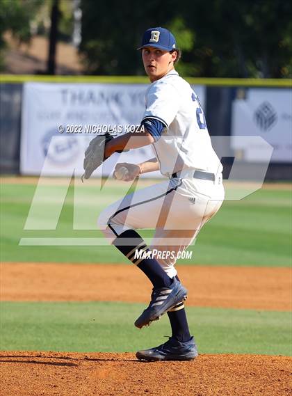Thumbnail 2 in Mater Dei vs. St. John Bosco photogallery.