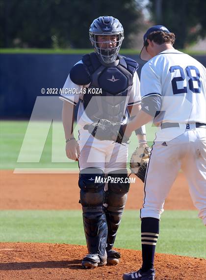 Thumbnail 3 in Mater Dei vs. St. John Bosco photogallery.