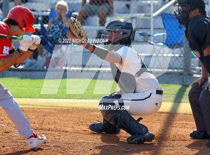 Thumbnail 2 in Mater Dei vs. St. John Bosco photogallery.