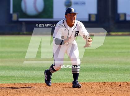 Thumbnail 3 in Mater Dei vs. St. John Bosco photogallery.
